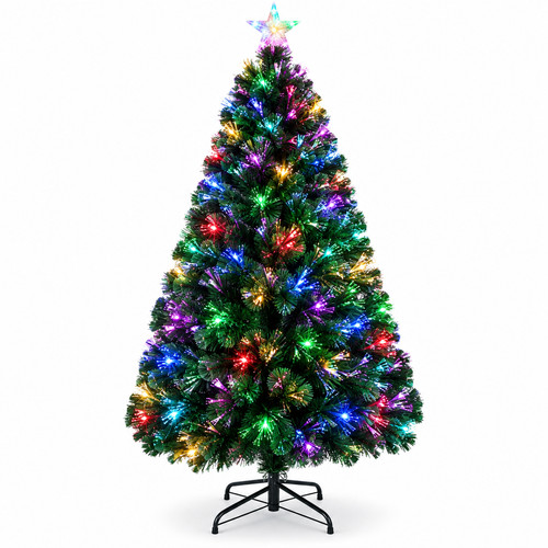 Pre lit christmas tree - lit,