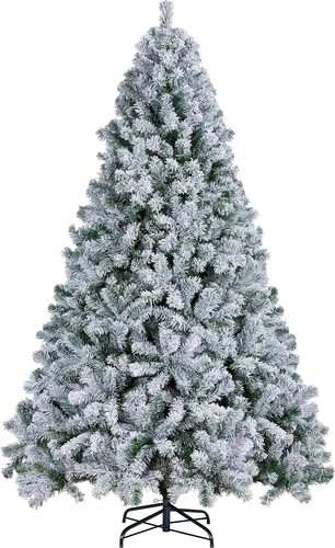 5ft green white snow - &,