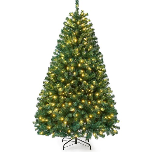 7ft pre lit artificial - 4/5/6/7ft, pre-lit