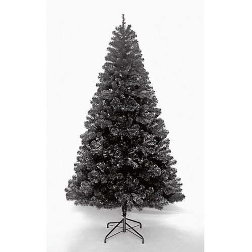 Black christmas tree xmas - black,