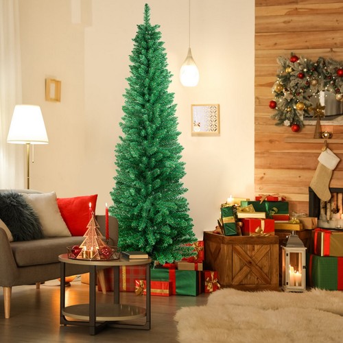 Slim christmas tree pencil - christmas,