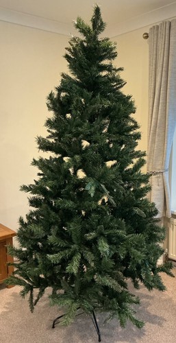 7ft 1m green - green, christmas