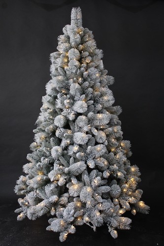 Pre lit christmas tree - lit,