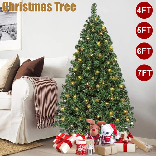 7ft green christmas - 4/5/6/7ft, tree