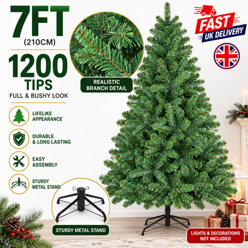 7ft artificial christmas tree - 7ft,