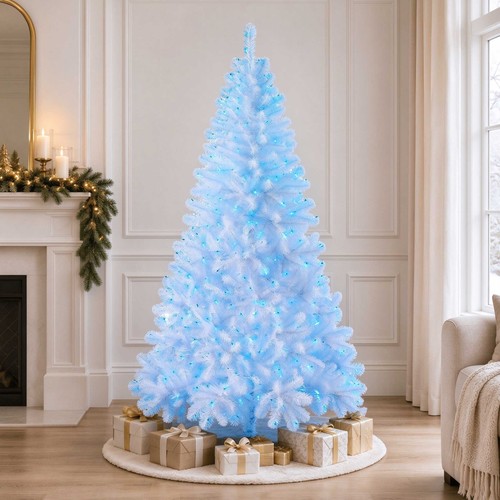 7ft white christmas - white,